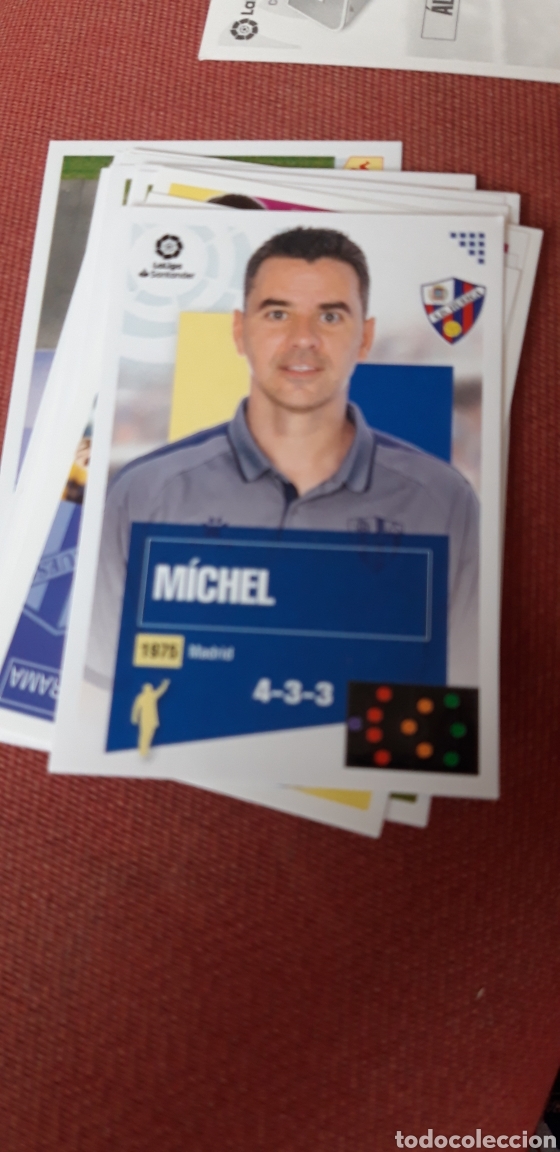 Cromos de F&uacute;tbol: Michel hueca este 20 21 2020 2021 sin pegar