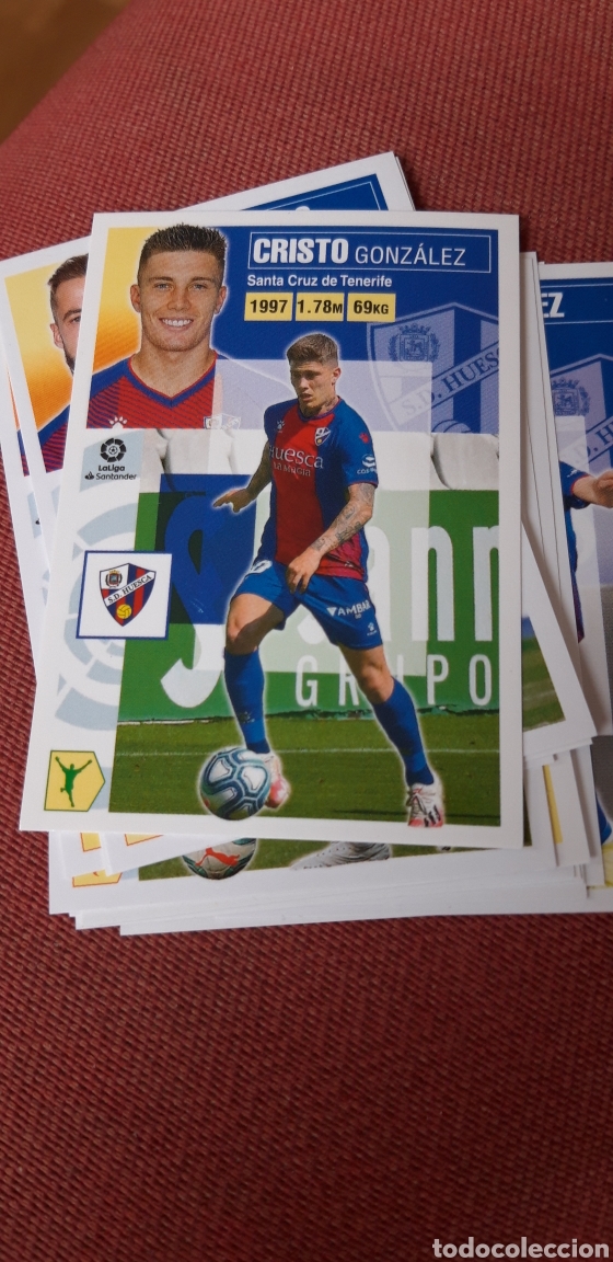 Cromos de F&uacute;tbol: Cristo hueca este 20 21 2020 2021 sin pegar