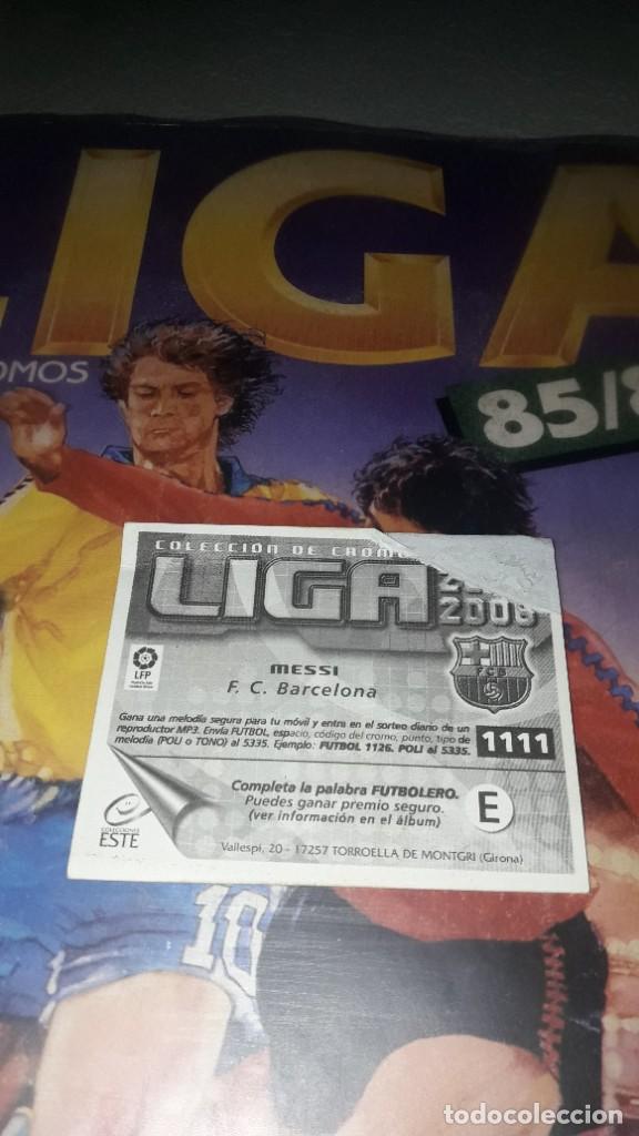 Cromos de f&uacute;tbol: MESSI LIGA 2005-06 - Foto 2