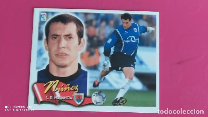 Cromos de f&uacute;tbol: NU&Ntilde;EZ NUMANCIA ESTE 00 01 2000 2001 - Foto 1