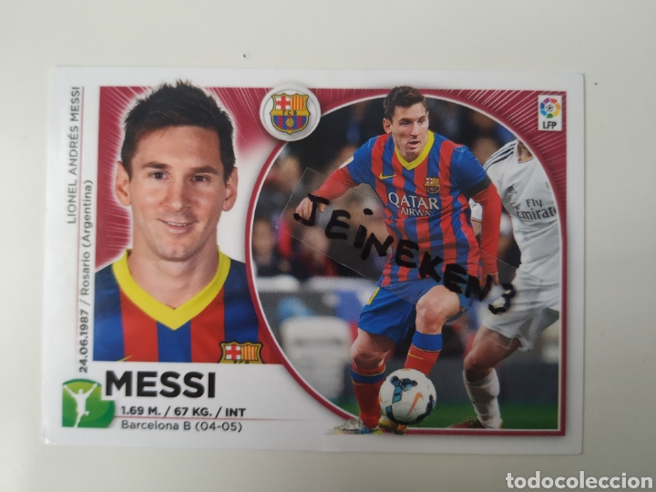 Cromos de f&uacute;tbol: Este 2014/15 17 Messi Barcelona - Foto 1