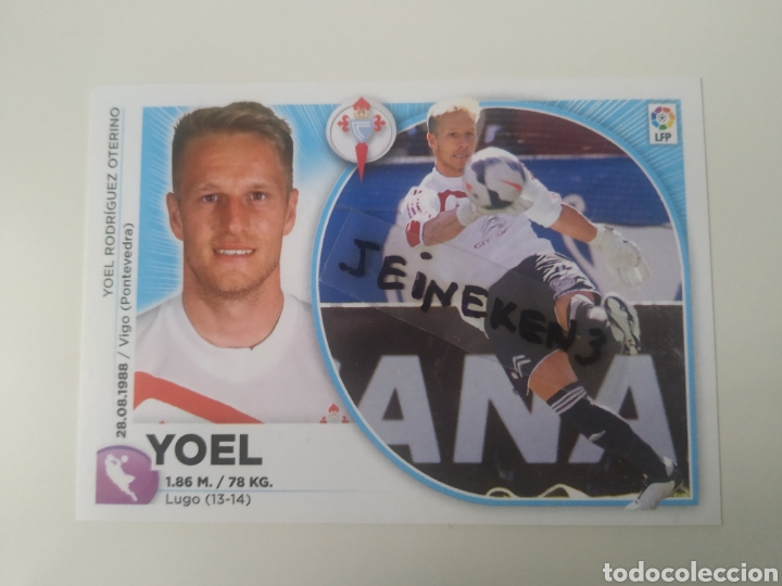 Cromos de f&uacute;tbol: Este 2014/15 1 Yoel Celta - Foto 1