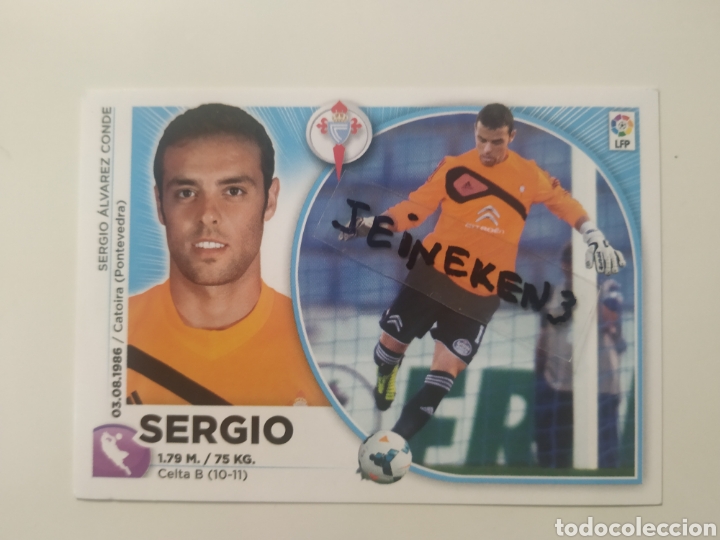 Cromos de f&uacute;tbol: Este 2014/15 2 Sergio Celta - Foto 1