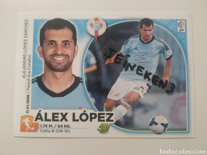 Cromos de f&uacute;tbol: Este 2014/15 10 Alex L&oacute;pez Celta - Foto 1