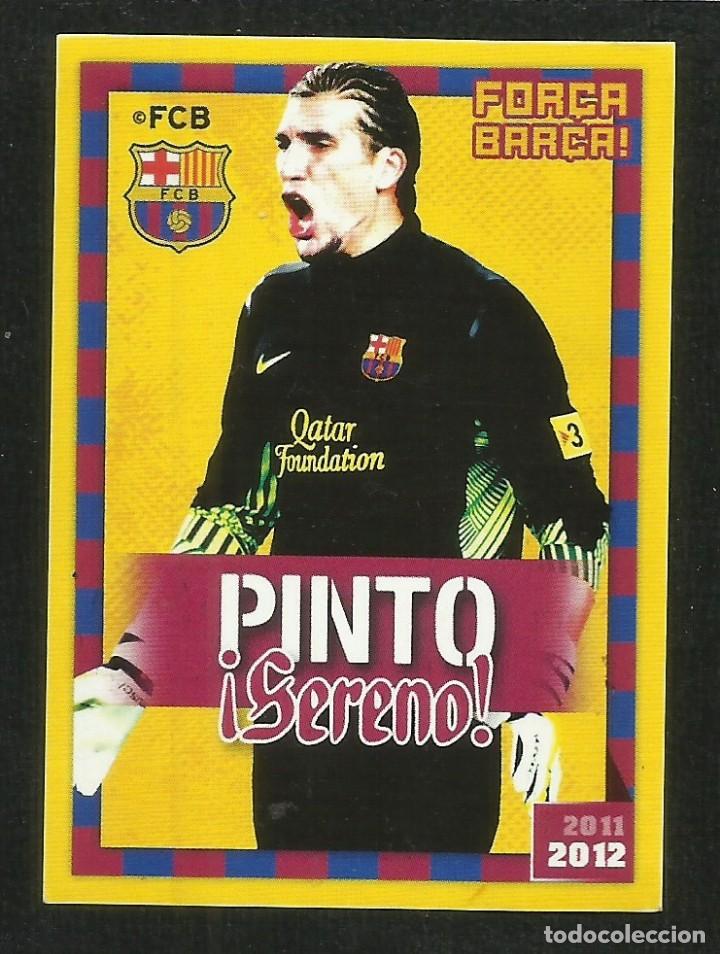 Football Stickers: PINTO N&ordm; 30- CROMO BARCELONA 2011-2012 BAR&Ccedil;A LIGA F&Uacute;TBOL 11-12 PANINI