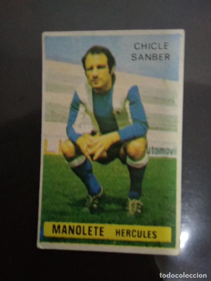 Cromos de f&uacute;tbol: MANOLETE - Foto 1