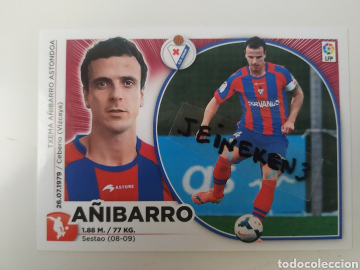 Cromos de f&uacute;tbol: Este 2014/15 7 A&ntilde;ibarro Eibar - Foto 1