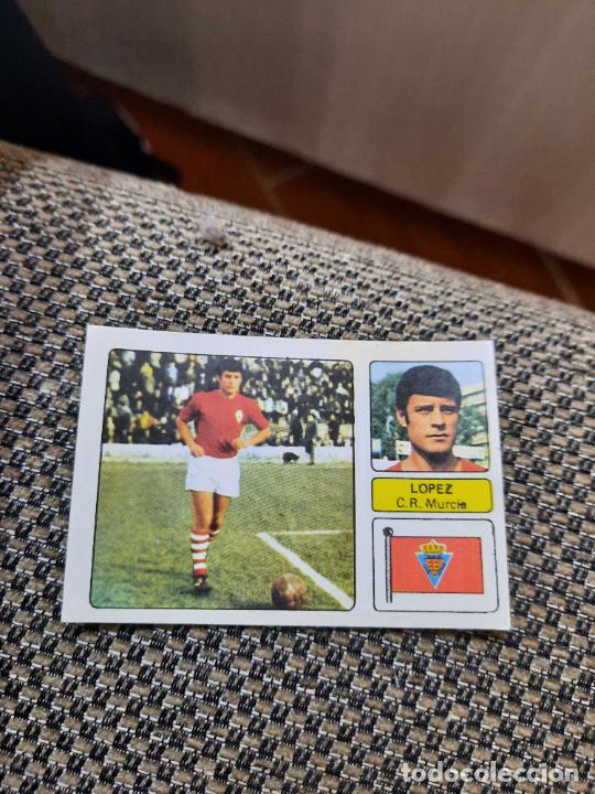 Cromos de Futebol: LOPEZ MURCIA FHER 1973 1974 CROMO FUTBOL LIGA 73 74 - SIN PEGAR - FR0 - 113