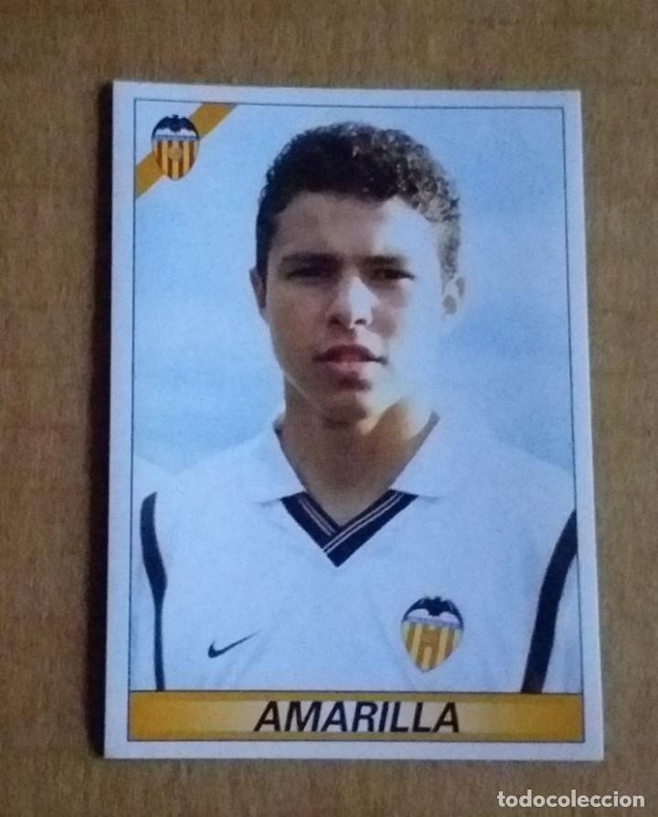 Cromos de f&uacute;tbol: Cromo adhesivo n&ordm; 135 Haciendo historia por Europa Valencia 2000-2001 de Panini. Nuevo de sobre.
