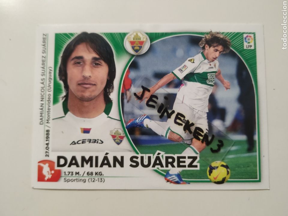 Cromos de f&uacute;tbol: Este 2014/15 3 Dami&aacute;n Suarez Elche - Foto 1
