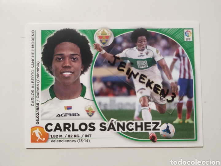 Cromos de f&uacute;tbol: Este 2014/15 9 Carlos S&aacute;nchez Elche - Foto 1
