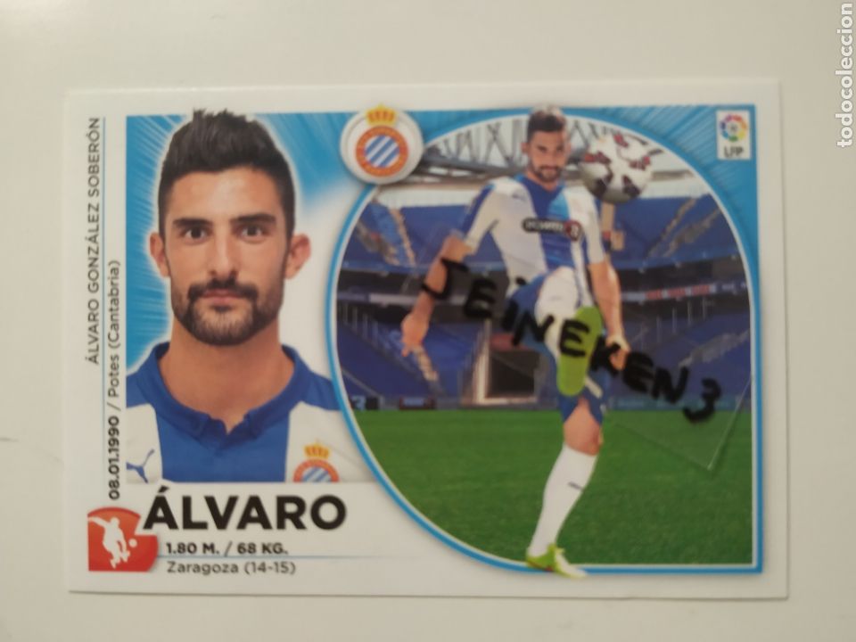 Cromos de f&uacute;tbol: Este 2014/15 19 Alvaro Espanyol - Foto 1