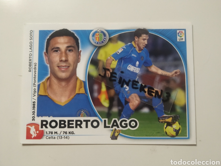 Cromos de f&uacute;tbol: Este 2014/15 7 Roberto Lago Getafe - Foto 1