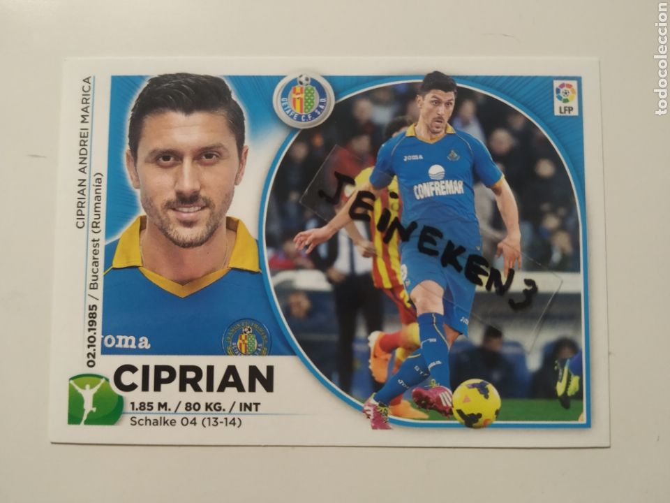 Cromos de f&uacute;tbol: Este 2014/15 16 Ciprian Getafe - Foto 1