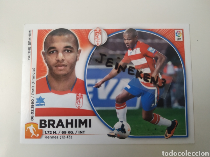 Cromos de f&uacute;tbol: Este 2014/15 14 Brahimi Granada - Foto 1