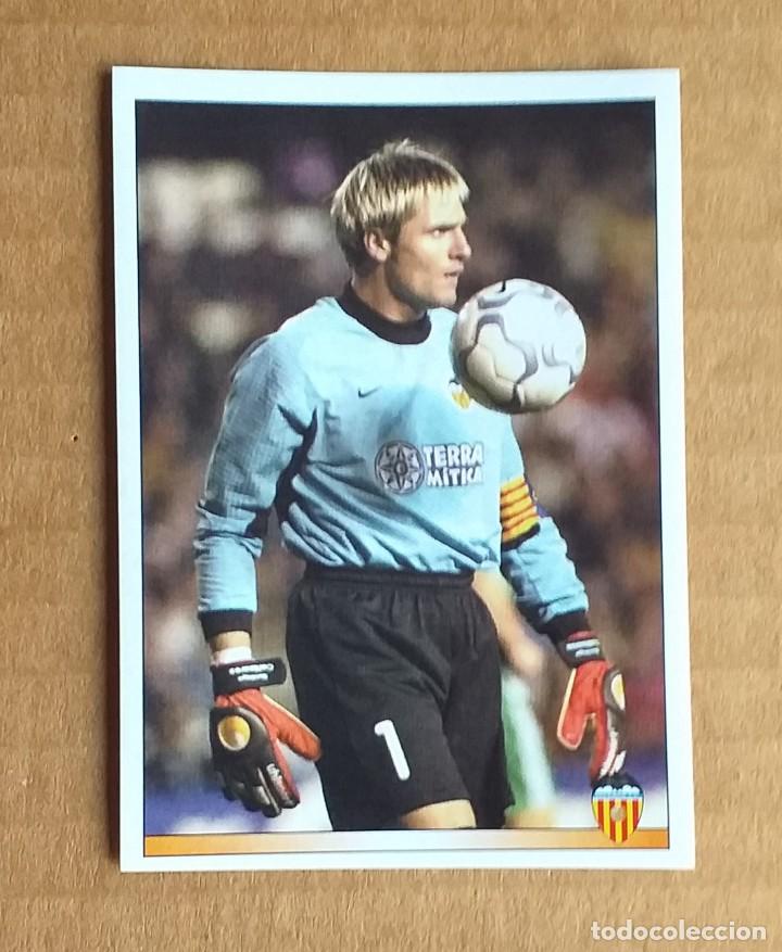 Cromos de f&uacute;tbol: Cromo adhesivo n&ordm; 44 Haciendo historia por Europa Valencia 2000-2001 de Panini. Nuevo de sobre.