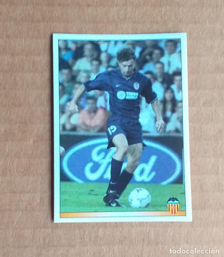 Cromos de Futebol: Cromo adhesivo n&ordm; 70 Haciendo historia por Europa Valencia 2000-2001 de Panini. Nuevo de sobre.