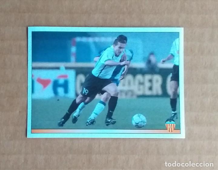 Cromos de Futebol: Cromo adhesivo n&ordm; 96 Haciendo historia por Europa Valencia 2000-2001 de Panini. Nuevo de sobre.