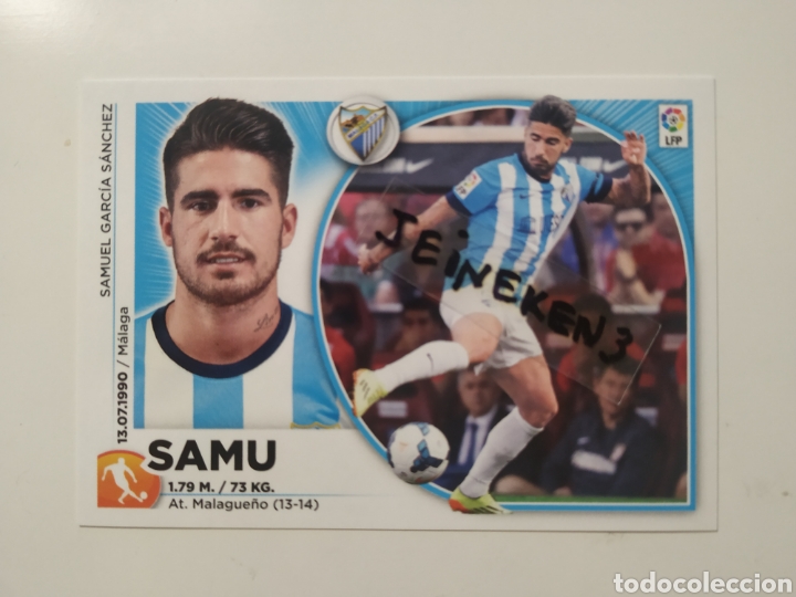 Cromos de f&uacute;tbol: Este 2014/15 15 Samu M&aacute;laga - Foto 1