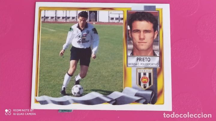 Football Stickers: PRIETO MERIDA ESTE 95 96 1995 1996