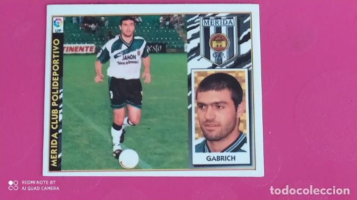 Football Stickers: COLOCA GABRICH MERIDA ESTE 95 96 1995 1996