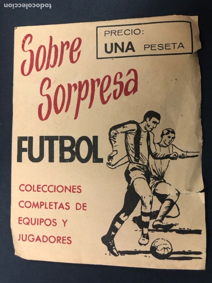 Fu&szlig;ball-Sticker: SOBRE CROMOS FUTBOL SOBRE SORPRESA SIN CROMOS