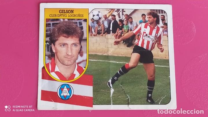 Cromos de f&uacute;tbol: GILSON LOGRO&Ntilde;ES ESTE 91 92 1991 1992 - Foto 1