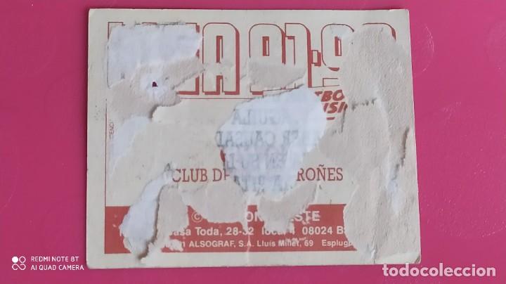 Cromos de f&uacute;tbol: GILSON LOGRO&Ntilde;ES ESTE 91 92 1991 1992 - Foto 2
