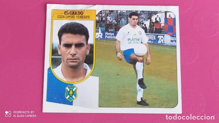 Cromos de Futebol: EDUARDO TENERIFE ESTE 91 92 1991 1992 RECUPERADO