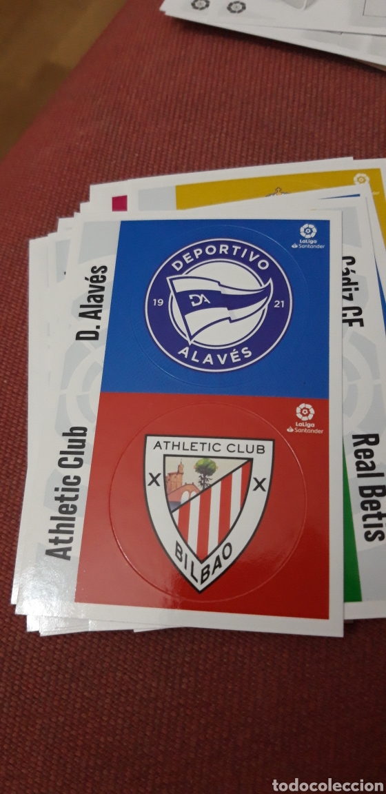 Football Stickers: Alav&eacute;s Athletic de Bilbao Escudo este 20 21.2020 2021