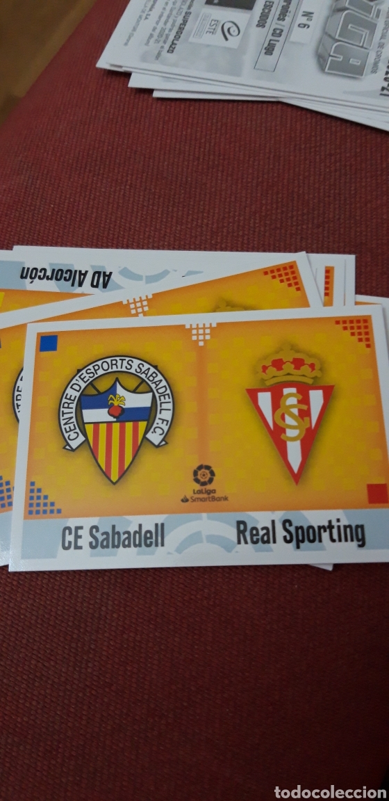 Fu&szlig;ball-Sticker: Sabadell sporting de Gij&oacute;n Escudo este 20 21.2020 2021 10