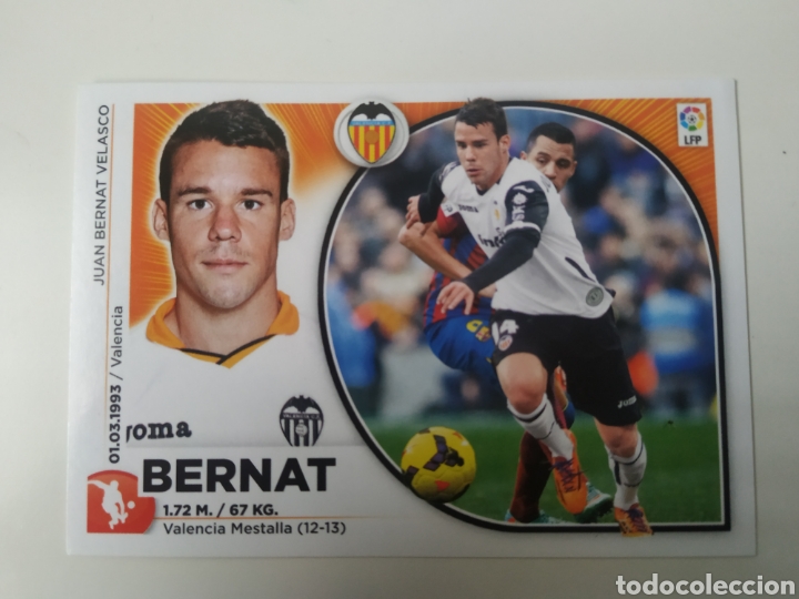 Cromos de f&uacute;tbol: Este 2014/15 8 Bernat Valencia - Foto 1