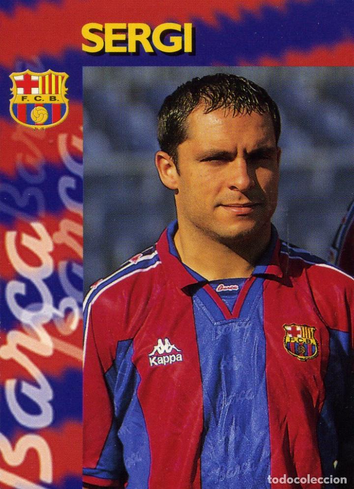 Cromos de f&uacute;tbol: FC BARCELONA 96-97 N&ordm; 23 SERGI - Foto 1