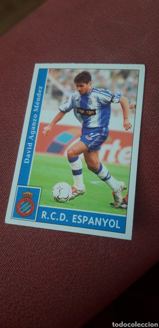 Fu&szlig;ball-Sticker: 525 aganzo espa&ntilde;ol fichaje Fichas de la liga mundicromo 01 02 2001 2002