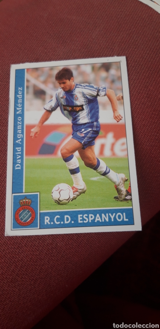 Fu&szlig;ball-Sticker: 525 aganzo espa&ntilde;ol fichaje Fichas de la liga mundicromo 01 02 2001 2002