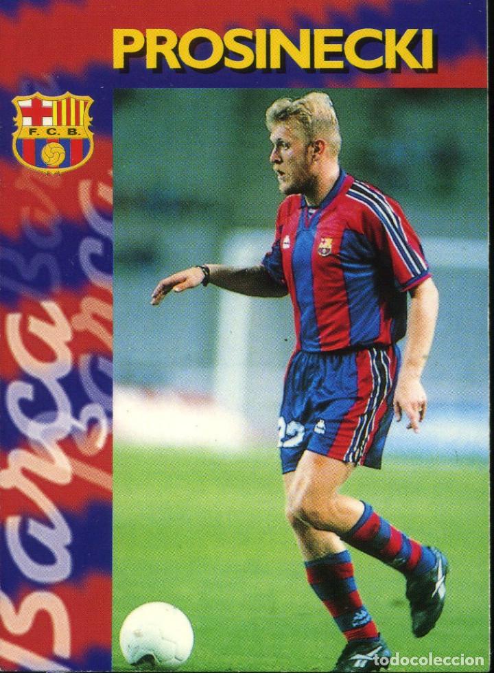 Cromos de f&uacute;tbol: FC BARCELONA 96-97 N&ordm; 112 PROSINECKI - Foto 1