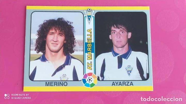 Football Stickers: 248 MERINO AYARZA MARBELLA FUTBOL TOTAL 94 95 MUNDICROMO