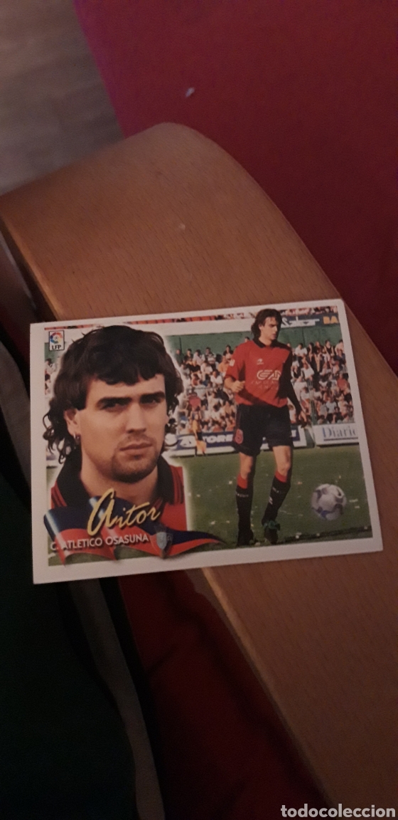Fu&szlig;ball-Sticker: Aitor osasina este 00 01 2000 2001 sin pegar