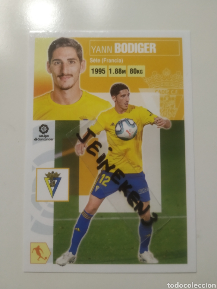 Cromos de f&uacute;tbol: Este 2020/21 10 Bodiger C&aacute;diz - Foto 1