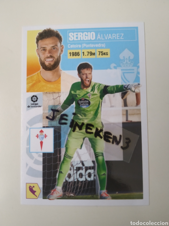 Cromos de f&uacute;tbol: Este 2020/21 3 Sergio Celta - Foto 1