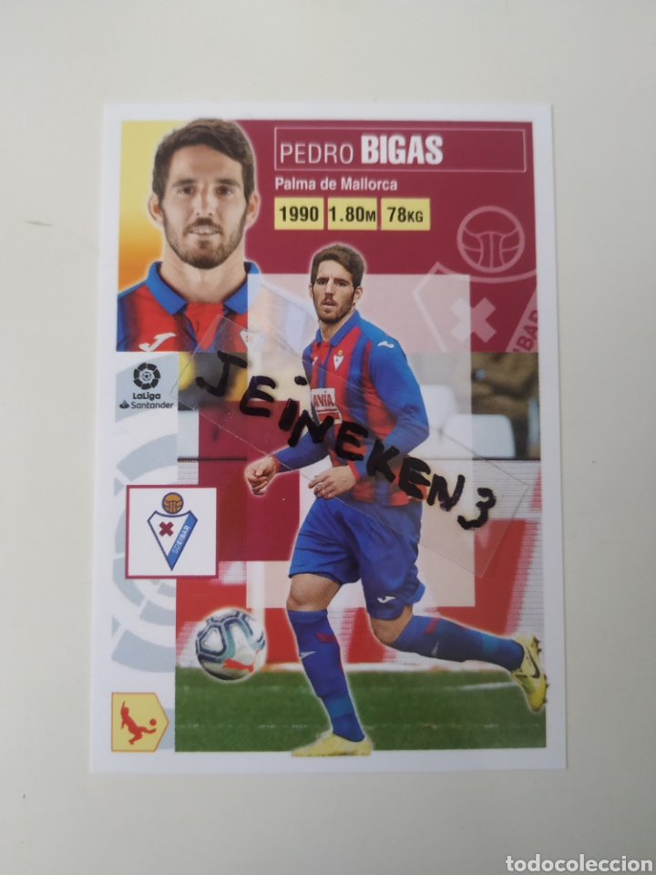 Cromos de f&uacute;tbol: Este 2020/21 8 Bigas Eibar - Foto 1