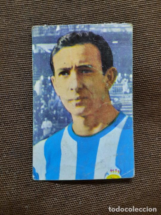 Fu&szlig;ball-Sticker: DOMINGUEZ DEPORTIVO RUIZ ROMERO 1967 1968 CROMO FUTBOL LIGA 67 68- DESPEGADO FR0 - RC1 - 294