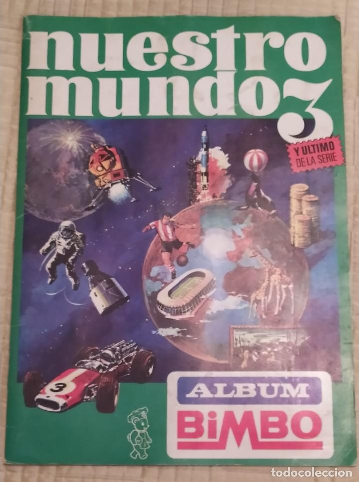 Football Stickers: ALBUM CROMOS NUESTRO MUNDO 3 A&Ntilde;O 1969 COMPLETO 200 CROMOS
