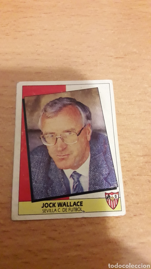 Figurine di Calcio: Jock Wallace baja Sevilla liga 1987 1988 87 88 ediciones este
