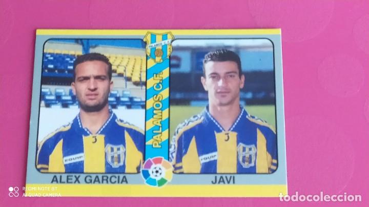 Football Stickers: ALEX GARCIA JAVI PALAMOS FUTBOL TOTAL 94 95 1994 1995 MUNDICROMO