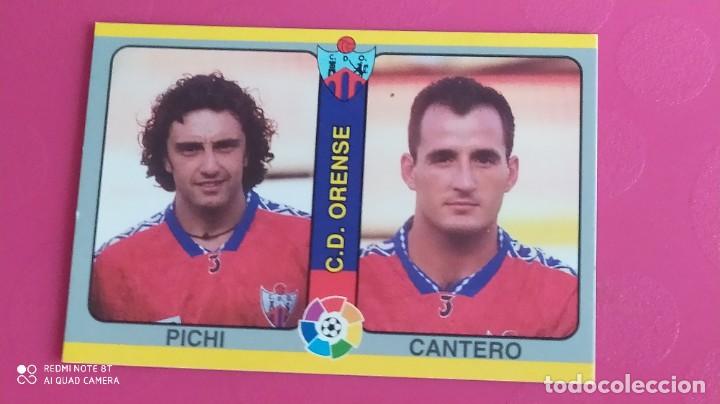 Football Stickers: PICHI CANTERO ORENSE FUTBOL TOTAL 94 95 1994 1995 MUNDICROMO