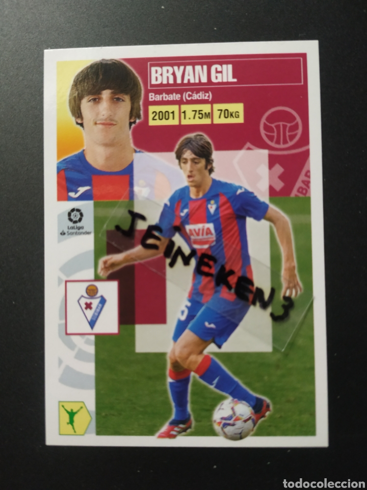 Cromos de f&uacute;tbol: Este 2020/21 UF.66 Bryan Gil &Eacute;ibar Fichaje 66 - Foto 1
