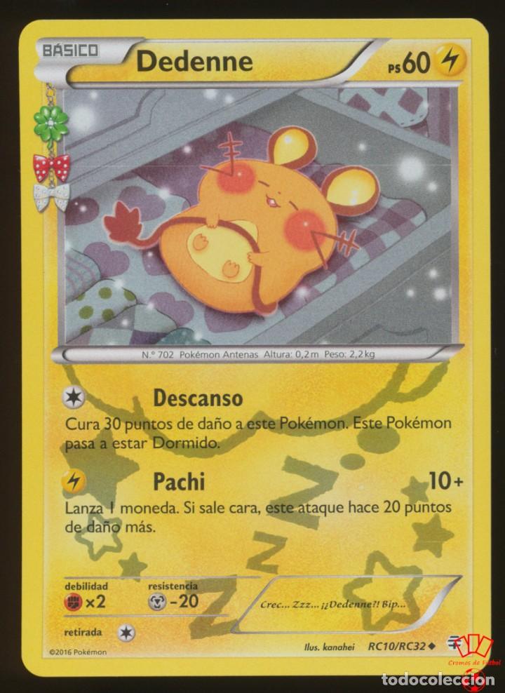 Cromos de F&uacute;tbol: #RC10/RC32. DEDENNE - XY Generaciones (Generations) - Pokemon Trading Card/Carta