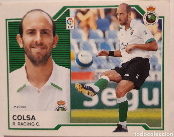 Cromos de F&uacute;tbol: CROMO DE COLSA. COLECCIONES ESTE 07-08