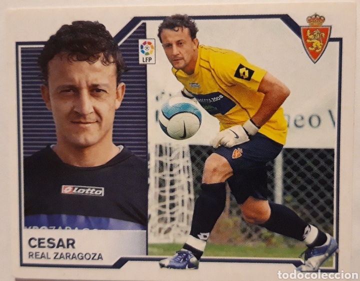 Football Stickers: CROMO DE CESAR. COLECCIONES ESTE 07-08